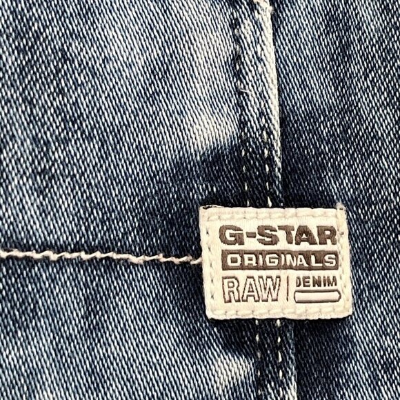 G Star Raw For The Oceans Type C 3D Jeans Light Acid Wash Pharrell 26x28 Barrel - Picture 9 of 16